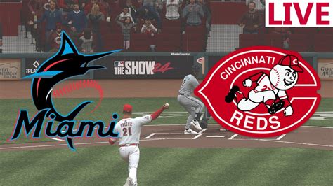 MIAMI MARLINS Vs CINCINNATI REDS YouTube