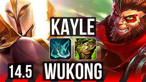 Kayle Vs Wukong Top Rank Kayle Dominating Euw