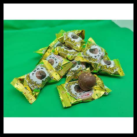 Jual Apollo Roka Wafer Bola Coklat Wafer Ball Chocolate Coklat