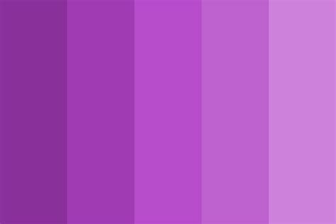 Monochromatic Lilac Color Palette