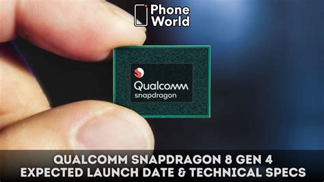 Qualcomm's Snapdragon 8 Gen 4 Officially Confirmed - PhoneWorld