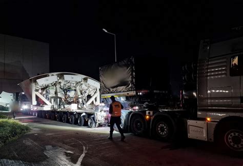 Transport maszyny TBM Wiemy kiedy największy transport w historii