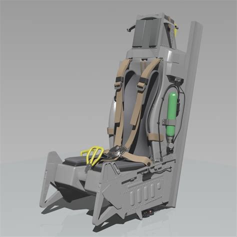 3dsmax f16 ejection seat