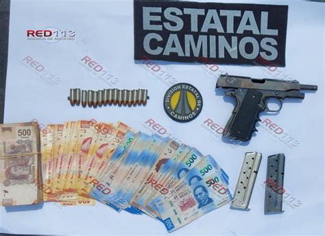 En Labor Operativa Detiene Ssp A Dos En Posesión De Un Arma De Fuego