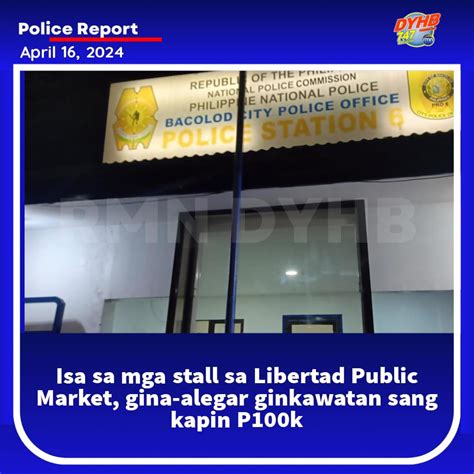 Isa Sa Mga Stall Sa Libertad Public Market Gina Alegar Ginkawatan Sang