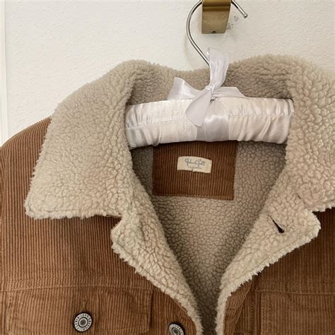 John Galt Corduroy Sherpa Jacket Size S M Depop