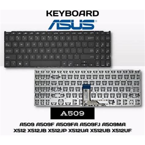 Jual Keyboard Asus Vivobook 15 A509 A509f A509fa A509fj A509ma X509