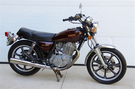 1980 Yamaha Sr500 Bobber Street Tracker Tt Xt Sr 500 Low Miles Runs Great