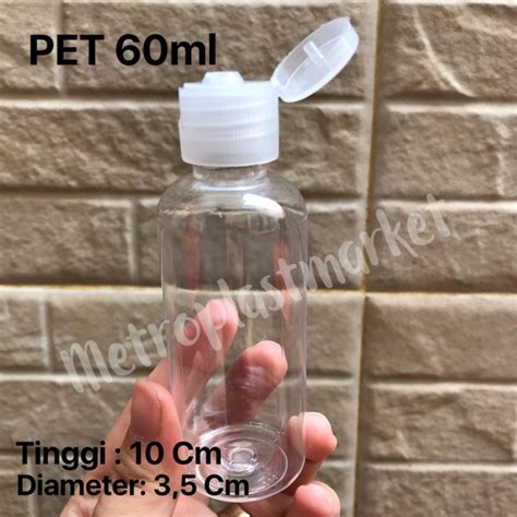 Jual Botol Pet Ml Ml Fliptop Hand Sanitizer Ml Lotion Ml Botol