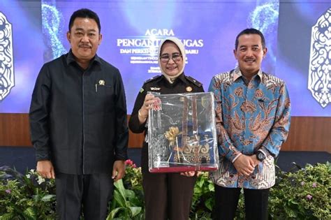 Ketua DPRD Kaltara Hadiri Serah Terima Jabatan Kejaksaan Tinggi