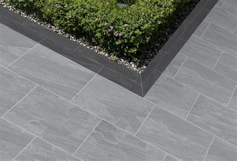 Buy Edgings Anthracite Porcelain Paving Slabs