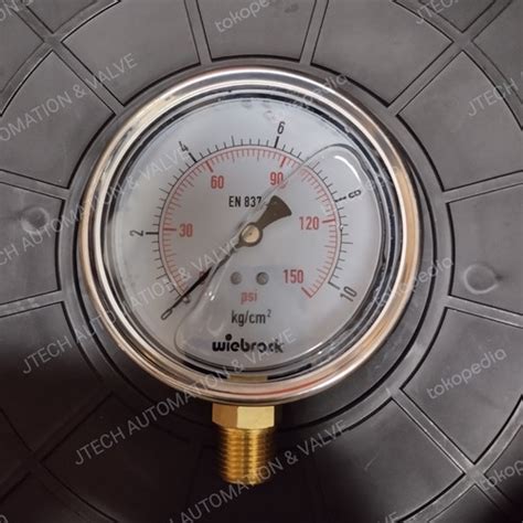 Jual Pressure Gauge Wiebrock Inch Bar Raket Jakarta Barat