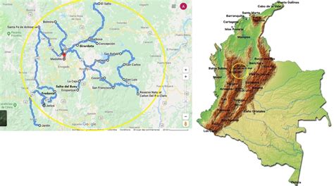 Antioquia Map