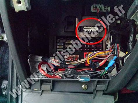 Obd Connector Location In Lancia Ypsilon Outils Obd Facile