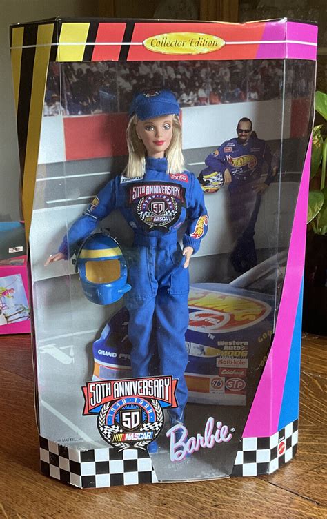 Mavin Th Anniversary Nascar Barbie Doll Collector Edition