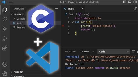 How To Run C Program In Visual Studio Code Setup Visual Studio Code