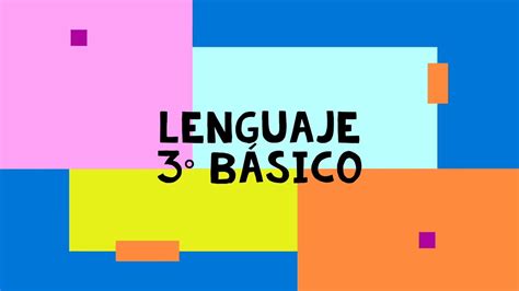 Lenguaje 3º Básico Textos No Literarios Youtube