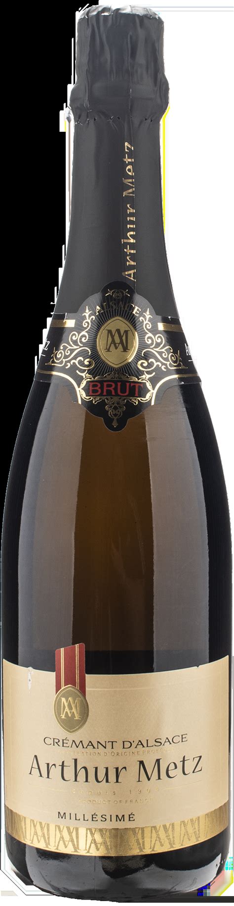 Arthur metz crémant d alsace brut millésime 2021 xtrawine