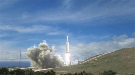 Spacex Komt Met Nieuwe Commerciële Raket Falcon Heavy