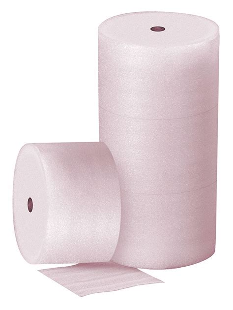 1/8 in Foam Thick, 18 in Roll Wd, Packing Foam Roll - 56KZ57|56KZ57 ...