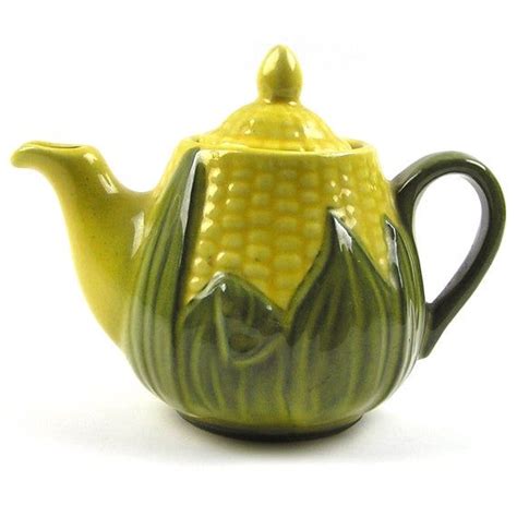 Corn Teapot S Shawnee Corn King Small Teapot Shawnee Corn Etsy