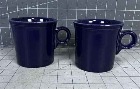 Fiesta Purple Mulberry 2 Coffee Mugs