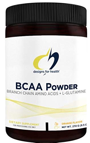 Designs For Health Bcaa Powder With L Glutamine Branched Chain Amino