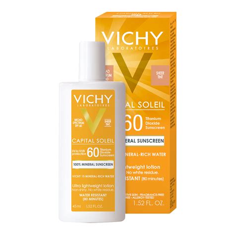 Vichy Capital Soleil Tinted Face Mineral Sunscreen Spf 60 Big Apple Buddy