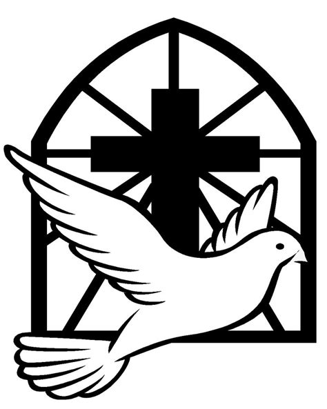 Dove And Cross - ClipArt Best