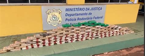 Prf Apreende 119 Kg De Cocaína Em Paranaíba Ms — Polícia Rodoviária