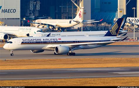 9V SMR Singapore Airlines Airbus A350 941 Photo By Wong Chi Lam ID