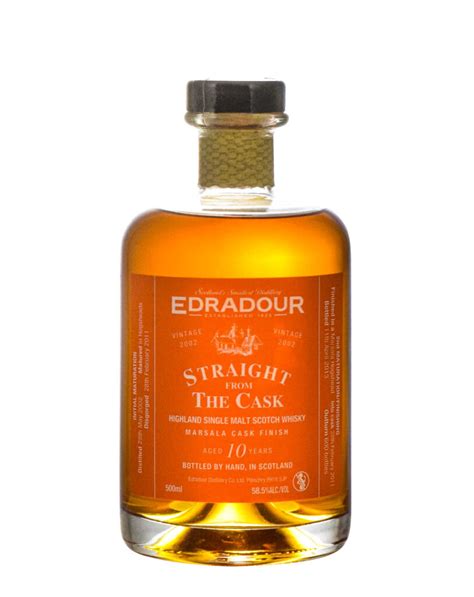 Edradour Years Old Straight From The Cask Marsala Cask Finish