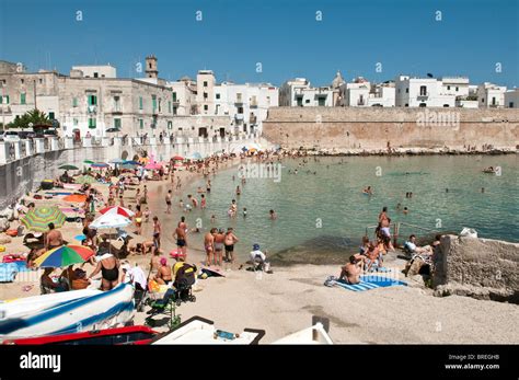 Old Town, Monopoli, Bari Province, Puglia Stock Photo - Alamy