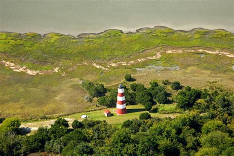 Sapelo Island Lighthouse in Sapelo Island, GA, United States ...