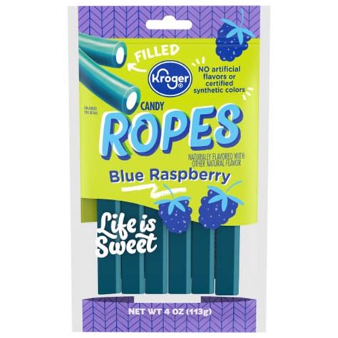 Kroger® Blue Raspberry Soft And Chewy Ropes Candy 4 Oz Kroger