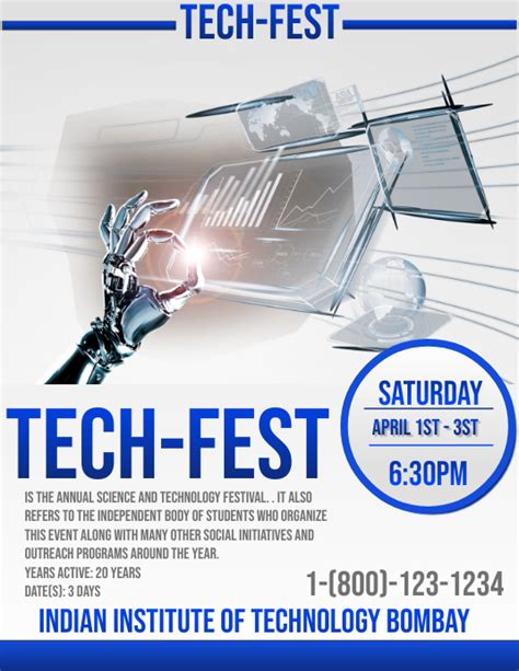 Copy Of Tech Fest Postermywall