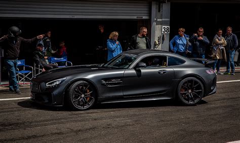 Runde Renntaxi Mercedes Amg Gt S Coup Auf Dem N Rburgring Nordschleife