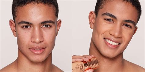 Makeup For Men - How To Apply Airbrush Flawless Foundation | Charlotte ...