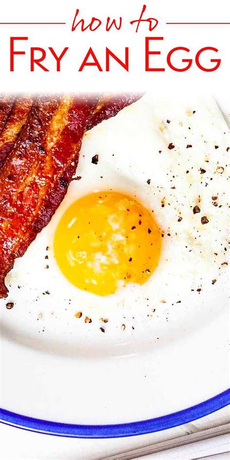 How To Fry Egg Perfectly Foodrecipestory