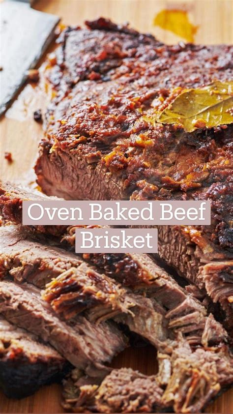 Oven Baked Beef Brisket Recipe