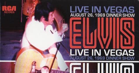 Black Lodge Relics Elvis Live In Las Vegas Live Aug 1969