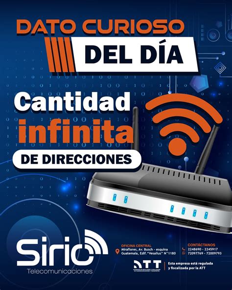 Sirio - 🌐 Dato curioso sobre las direcciones IP: ¿Sabías que el sistema