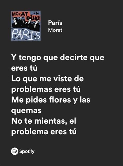 Pin De MARYCARMEN DUARTE En Morat Frases De Canciones Bonitas Lyrics