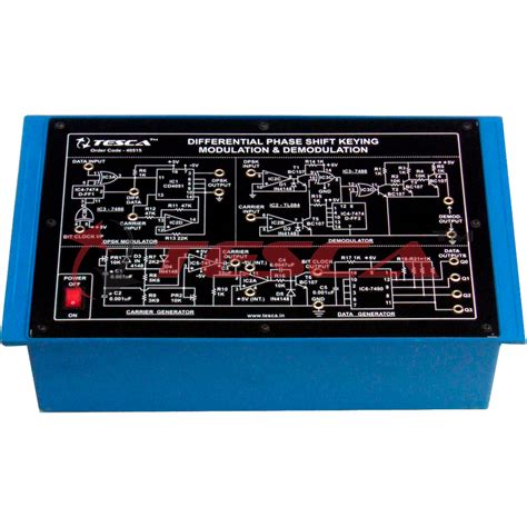 Differential Phase Shift Keying Modulation & Demodulation (DPSK) Trainer