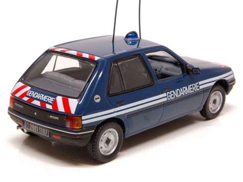 Peugeot 205 5 Doors Gendarmerie 1988 Norev 143 Autos