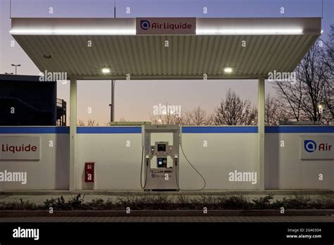 Hydrogen Filling Station One Of The H Filling Stations In Germany