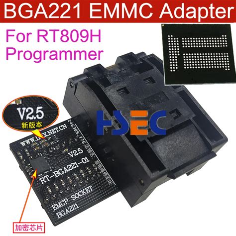 Bga Emmc Adapter Rt Bga Mm Emmc Seat Emcp Emmc