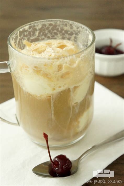 Bourbon Cream Root Beer Float Two Purple Couches