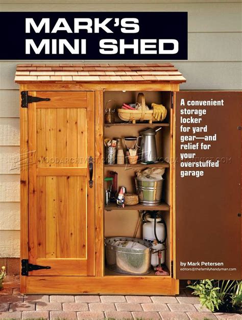 #2072 Small Shed Plans - Outdoor Plans | Small shed plans, Shed plans, Small sheds