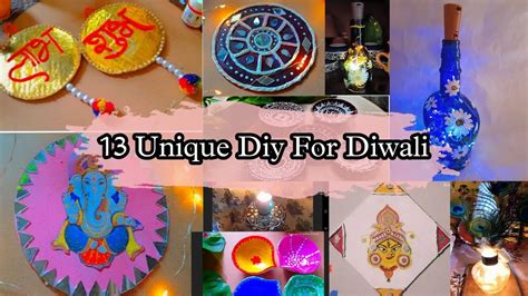 Unique Diy For Diwali Decoration Best Out Of Waste